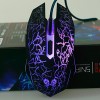 USB Wired Gaming Mouse 2400 DPI 6D With Colorful LED Light Luminous  