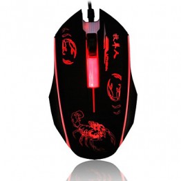 Beitas BM004  USB Wired  Gaming Mouse  With Colorful LED Light Luminous  