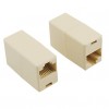 RJ45 8-Pin Female to Female Cable Extender Coupler (Pair)  