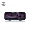 Aula Befire Illuminated Keyboard USB 3-Colors LED Backlit Light Up Multi-media Games Gaming Keyboard  