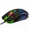 Ajazz The Dark Knight 7 Backlight Keyboard &amp; 7 LED Colors 2400DPI 6 Button Gaming Mouse &amp; Pad Set  