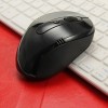 Wireless Optical Mouse + 2.4GHz USB Receiver (Black)  