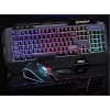 High Quality Shining Gaming Computer Keyboard 2400DPI Mouse  and Mouse Pad 3 Pieces a Set  