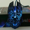 USB Wired Gaming Mouse 2400 DPI 6D With Colorful LED Light Luminous  