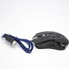 Optical Mouse with LED Optical USB Wired Gaming Mouse Computer Mouse 1800Dpi (Assorted Color)  