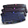 DuShiFangYuan USB Wired 114-Key LED Backlit Style Gaming Keyboard Luminous Programmable  