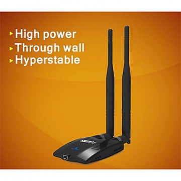 COMFASTÂ® CF-WU7201ND High Power Long Range USB WiFi Adapter 150Mbps with Wifi Antenna 6dbi -Black  