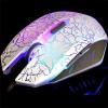 Optical Mouse with LED Optical USB Wired Gaming Mouse Computer Mouse 1800Dpi (Assorted Color)  