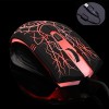 USB2.0 6D Gaming Wired Mouse 2000DPI  LED Color Shift in Every 3 Second in 7 Colors  