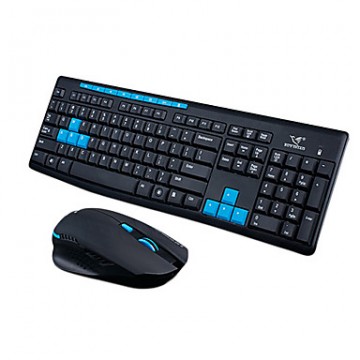 RUYINIAO Wireless Gaming Ultrathin USB keyboard Mouse Kit 1000/1600 DPI  