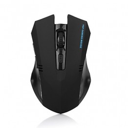 Ergonomic 2.4GHz Wireless Gaming Optical Mouse 6 Keys 1600DPI   