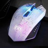 High Quality Shining Gaming Computer Keyboard 2400DPI Mouse  and Mouse Pad 3 Pieces a Set  