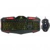 Fonicer Fashion 7 Backlight LED Multimedia USB Gaming Keyboard and 7 Keys 3200DPI Gaming Mouse Combo for Gamer  