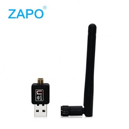 ZAPO W90ForeignTrade Sales Power USB Wireless Network Card Desktop WIFI Routing Emission Receiver  