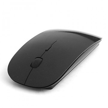 Mini 2.4GHz Wireless 800/1200DPI Optical Mouse with USB Receiver (Black)  