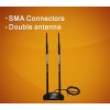 COMFASTÂ® CF-ANT2410DA 20dBi 2.4 GHz Omni Wireless WiFi Antenna RP-SMA Magnet -Black   