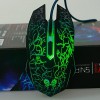 USB Wired Gaming Mouse 2400 DPI 6D With Colorful LED Light Luminous  