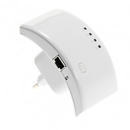 300Mbps Wireless 802.11N AP Wifi Repeater Range Extender with WPS Function 110-230V with US / UK / EU Plug  