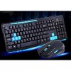 RUYINIAO Wireless Gaming Ultrathin USB keyboard Mouse Kit 1000/1600 DPI  