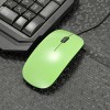 USB Wired Ultrathin Optical High-speed Mouse (Assorted Colors)  