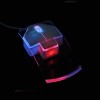 Creative Arrow Shape Wired Mouse 1200DPI 7-Colored LED Light  