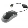 Mini Rectractable Cable USB Wired Mouse 1000DPI  