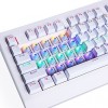 AULA Demon King Mechanical Gaming Keyboard, Rainbow Backlit Clicky Blue Switch  